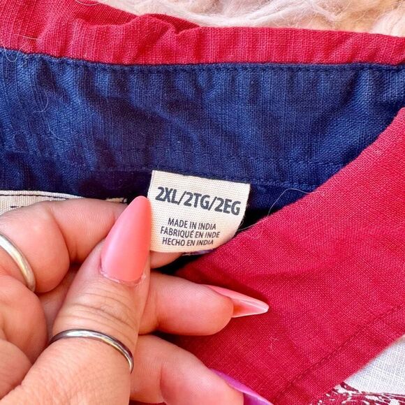 Flag Button Down Shirt - Picture 2 of 5